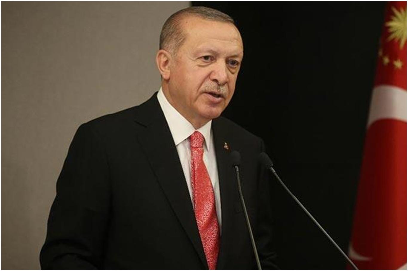 Cumhurbaşkanı Erdoğan: “Filistin topraklarının peşkeş çekilmesine göz yummayacağız”